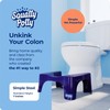 Squatty Potty Simple Bathroom Toilet Stool, Deep Purple 7", Ergonomic