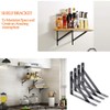 Shelf Brackets Wall Angle Heavy Duty Support 90 Degree Angle