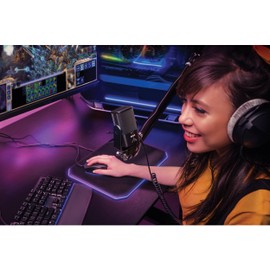 Rode NT-USB Mini USB Condenser Microphone with SC27 Orange USB-C to USB-C Cable and StreamEye BOOMARM1 Mic Arm