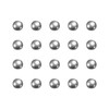 sourcing map 25pcs 1/4" 420 Stainless Steel Bearing Balls G100