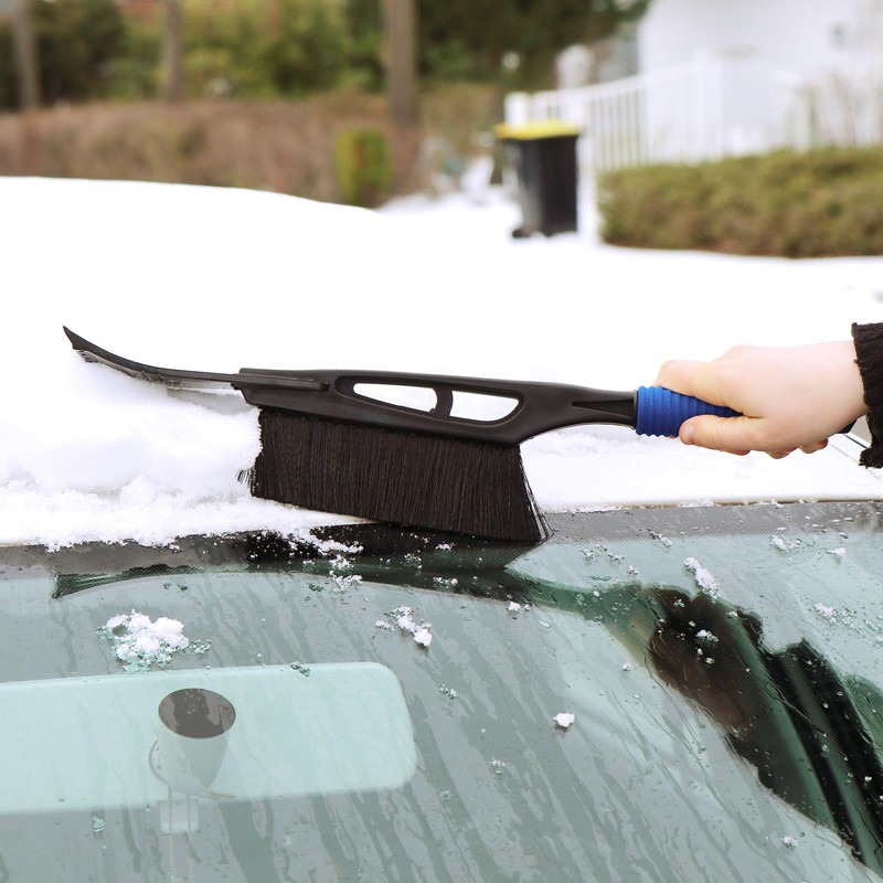 COM-FOUR® 2 x Ice Scraper Made of Sturdy Plastic with