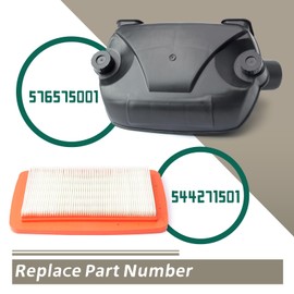 YIYANTO 576575001 544271501 Leaf Blower Cleaner Cover Assembly w/Filter Compatible with Redmax EBZ8500 EBZ8550 EBZ8500RH Backpack Leaf Blower