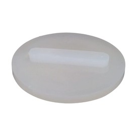 ICON 12480 Spin Fitting, Patch, 1.4" Pilot 1.9" OD, White