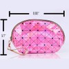 Magik Holographic Portable Travel Cosmetic Makeup Bag PU Handy Toiletry
