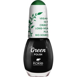 Kokie Cosmetics Vegan, Plant Based, Cruelty Free Nail Lacquer, Green Polish (Eclipse GP36)