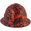 Hydrographic Full Brim Hard Hats with 6 Point Suspension -