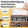 DankeDir! 30 Years (29 Years Over) Black Place Sign -