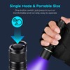 ULTRAFIRE UV Flashlight 395nm LED Blacklight, Single Mode Powerful UV