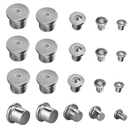 Wooden Dowel Centring Tips, Pack of 20 Dowels, Centring Tips, Dowel Aid, Dowel Hole Marker, Dowel Set, Wooden Dowel Set for Woodwork, Drilling Tools (4/6/8/10/12 mm, Solid)