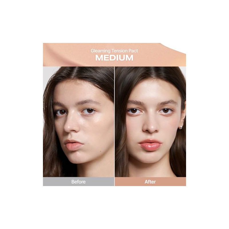 Base de maquillaje en formato compacto Gleaming Tension Cushion de