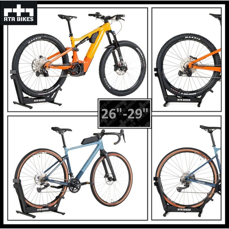 RTR BIKES Brutus Professional standing Bike Stand - Ideal for