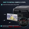 Podestaa Front Bumper License Plate Bracket Holder for Toyota 2000-2025