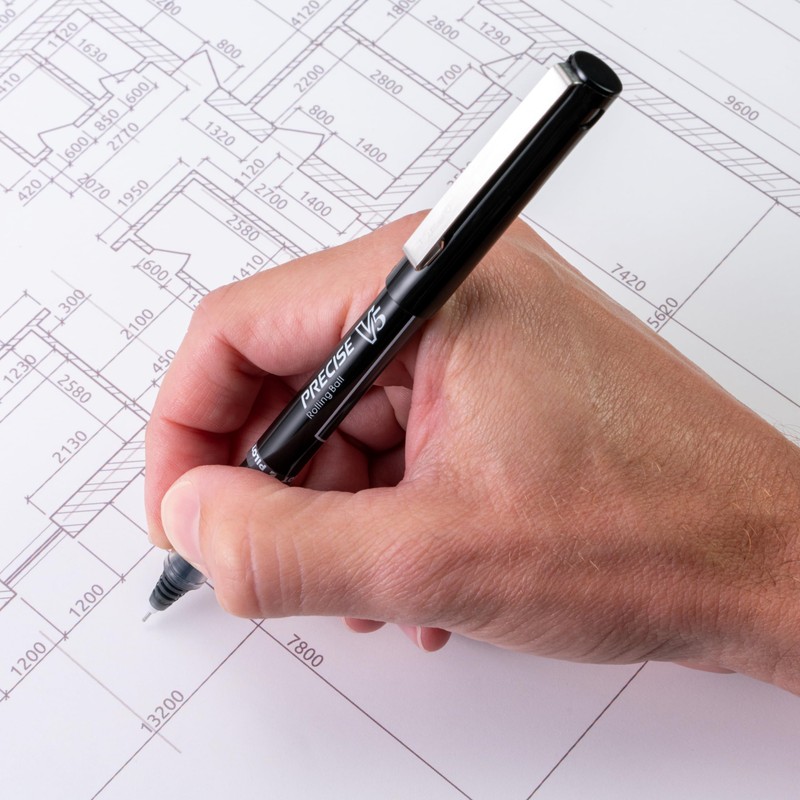 Pilot Precise V5 Rollerball Pens, Extra Fine Point 0.5 mm