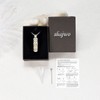shajwo Cylinder Urn Necklace for Ashes for Women Men Cremation