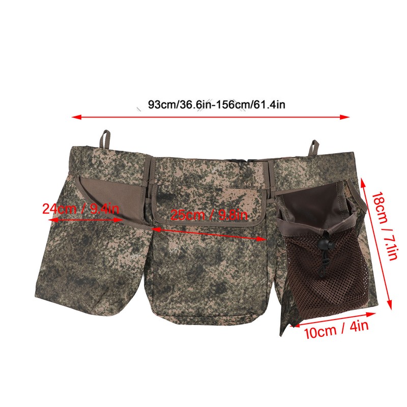 Hunting Waist Bag Adjustable Belt 4 Pockets Fanny Pack Multifunctional