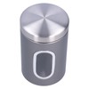 3Pcs Storage Jar Stainless Steel Food Tea Nut Container with