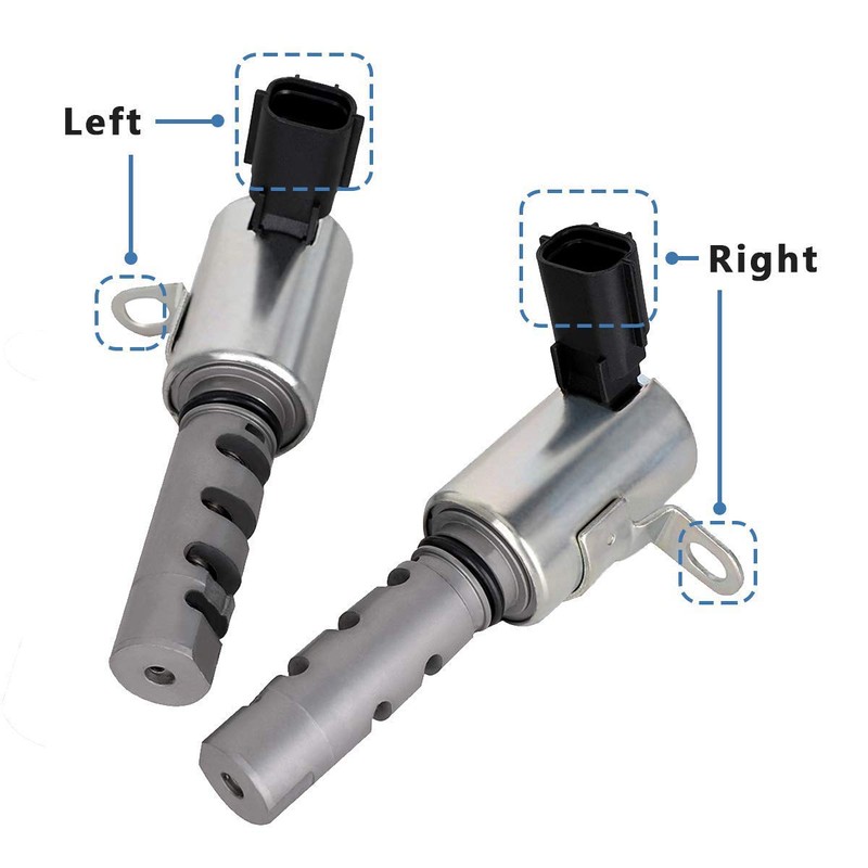 Pair Left & Right Engine Variable Valve Timing (VVT) Solenoid