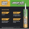 Liquid Nails LN-905 12 Pack Landscape Block Adhesive (Low-VOC), Tan