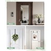 OXDFK 4 PCS Over The Door Mirror Hanger, Adjustable Door