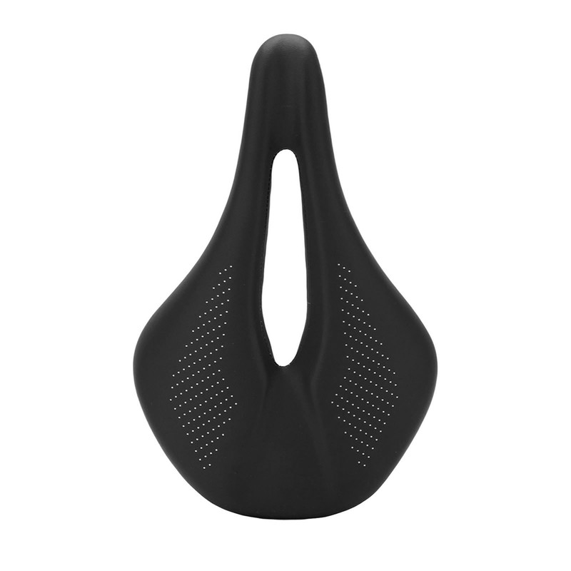 155mm Widen Carbon Fiber Leather Bicycle Saddle Cushion Hollow Cycling
