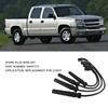 4PCS Spark Plug Wire Set 96497773 Aging Resistant Ignition Automotive