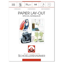 Block Layout Special Paper Marker "Manga Art Paper" - A4 Schoellershammer