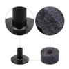1 Set Drum Stand Sleeves Pads, 8 Pcs Cymbal Felts