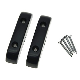 KAISH 2x Plastic White Thumb Rest Bass Thumbrest for Precision P Bass or J Bass Guitar