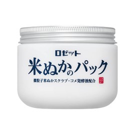 Rosette Edo Rubbed Rice Bran Pack, 5.3 oz (150 g) (Face Pack / Rinse Pack), Pores, Moisturizing, Dry Skin