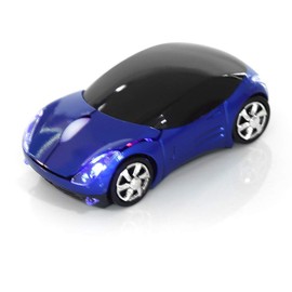 Yoidesu Ratón Inalámbrico para Juegos Coche Fotoeléctrico Bluetooth Ratón Bricolaje 2.4G Wireless Mouse Optical Mouse 1600DPI para/ME/PC/Tablet Office