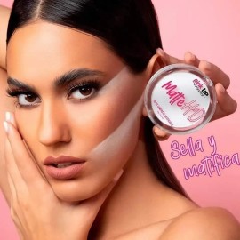 Primer Fijador + Polvo + Traslucido Pink Up Kit Maquillaje