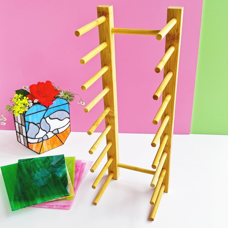 Stained Glass Sheets Organizer Rack Stained Glass Suppliers(4 Packs)