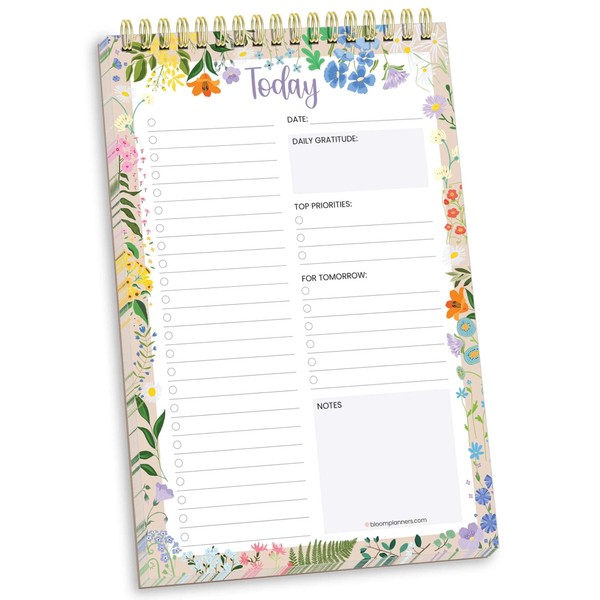 bloom daily planners To Do List Notebook for Work -