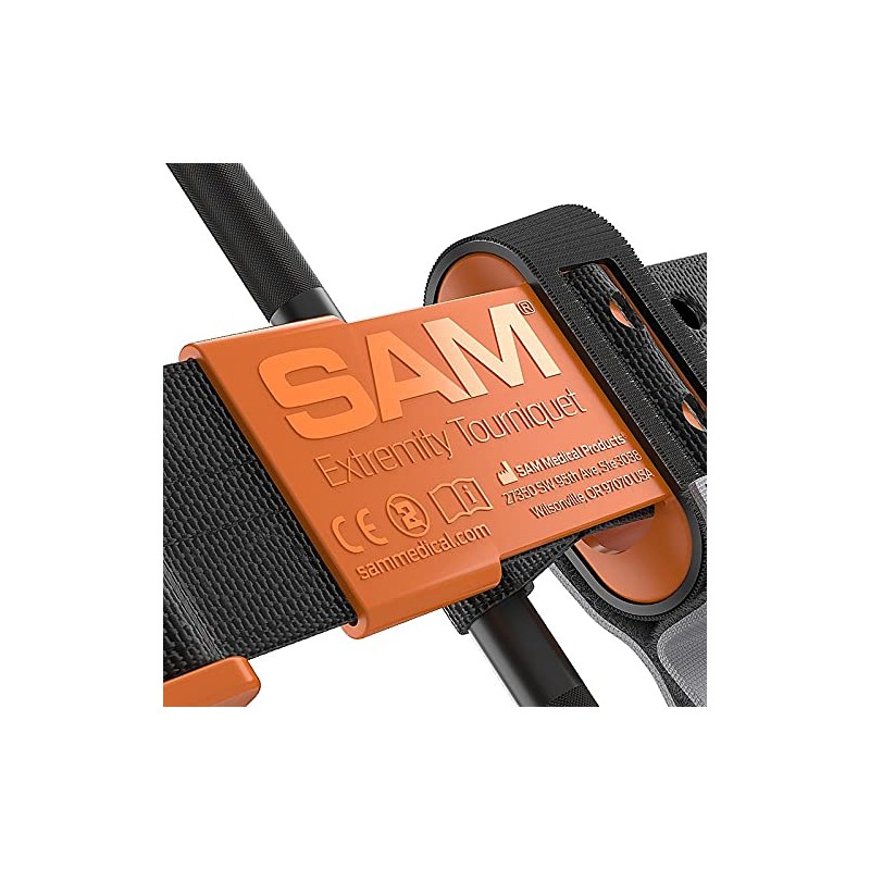 SAM Medical XT Extremity Tourniquet Civil Black/Orange