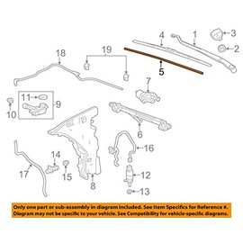 General Motors 22985978, Windshield Wiper Blade Refill