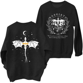 Book Sweatshirt Womens Funny Reading Shirt Book Lovers T-Shirts Casual Bookish 2 Sided Graphic Pullover Tops Black