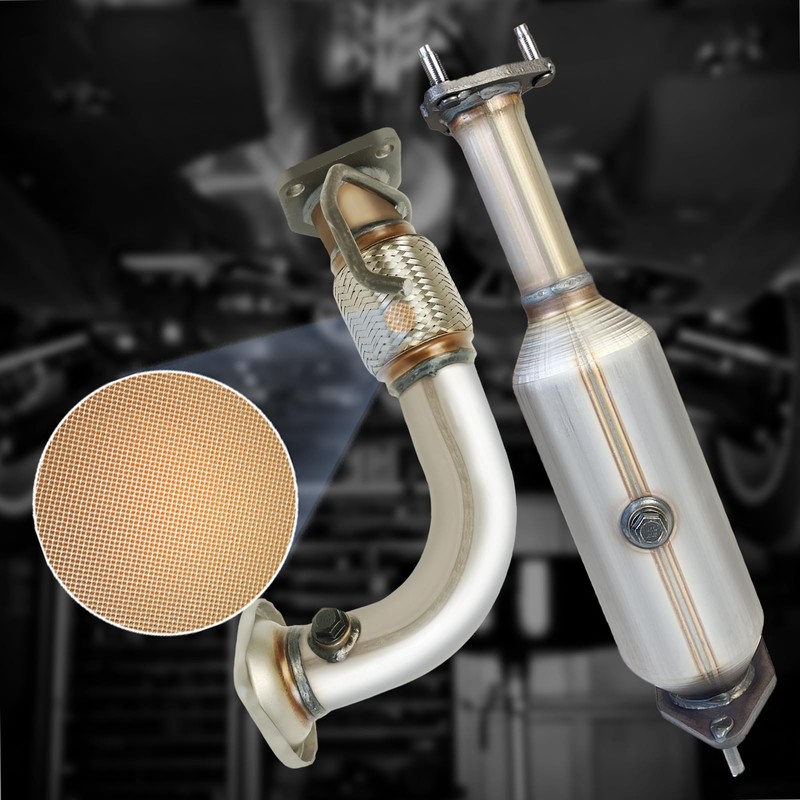 PULCHERFLOW Catalytic Converter Compatible with 2003-2007 Honda Accord 2.4L Catalytic