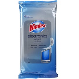 Windex Electronics Screen Wipes for Computers, Phones, Televisions and More, 25 count - Pack of 3 (75 Total Wipes)