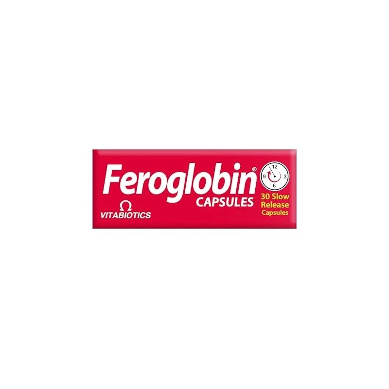 Feroglobin Vitabiotics Organic Vitamin And Mineral Capsules 30 Capsule