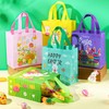 Tudomro 60 Pieces Easter Tote Bags with Handles Bunny Non