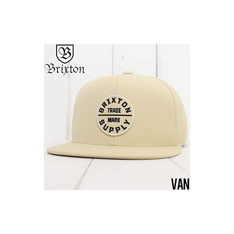 Brixton 10777 OATH III SNAPBACKCAP Snapback Cap, Black