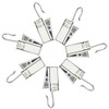 60pcs Metal Hook Clips, baotongle Hanging Curtain Clips Curtain Hook