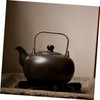 SHOWERORO 2pcs Retro Wooden Teapot Handle Replacement Ergonomic Kettle Grip