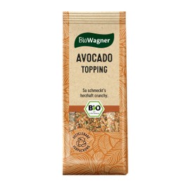 Bio Wagner - Organic Avocado Topping, Spice Salt for Guacamole, Bowls or on Butterbread, Natural Organic Ingredients, Recyclable Packaging, 50 g