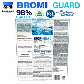 【10 lbs】 1-Inch Bromine Tabs, Chemical Sanitizer for Spas & Hot Tubs, Bromine Chemical Tabs