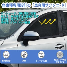 Compatible with Mazda CX-5 KFEP KF5P KF2P Mosquito Cover Set, Sunshade Mesh, Breathable Sunshade, Mosquito Proof, Dustproof, UV Rays, One-Way Privacy, Easy Installation, Insulation, Cooling, February