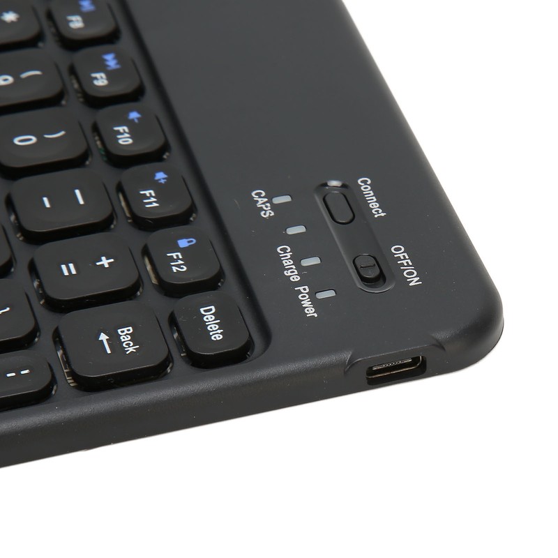 10in Wireless Bluetooth Keyboard Ultra Thin Stable Connection Quiet Waterproof
