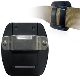 Tape Measure Holder for Belt Tool | Clip-on Tool Belt Drill Holder with Full Metal,Compatible with Impact Driver Any Tape Holster with a Clip | Tool Belt Accessories