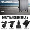 ziyue 5 Pack Luggage Wheels Replacement, 360 Degree Rotation Wheel,