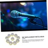 SUPVOX Mic Metal Replacement Grille 10pcs Metal Grille for Wireless